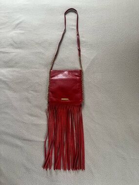 Rebecca Minkoff Carly North South Fringe Crossbody